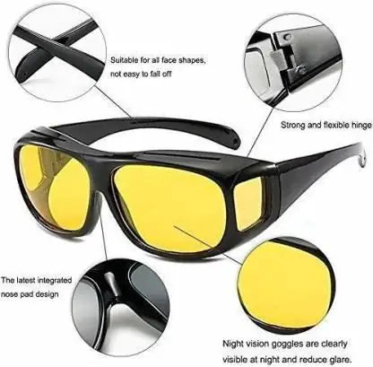 Hd Vision Goggles Anti-Glare Polarized Sunglasses Men/Women