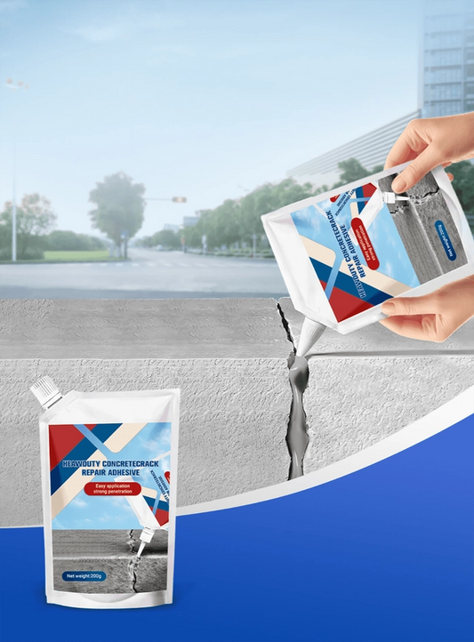Heavy-Duty Concrete Crack Repair Adhesive,ConcreteAdhesive Outdoor Waterproof,Weather-Resistant Concrete Crack Filler - Pack of 2